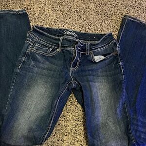 Vanity Women's Dark Blue Boot Cut Jeans